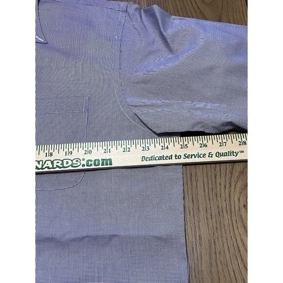 Lands Mens Shirt 16 1/2 34 Business Casual Office‎ Wear Neutral Occasion Wedding - Picture 4 of 12